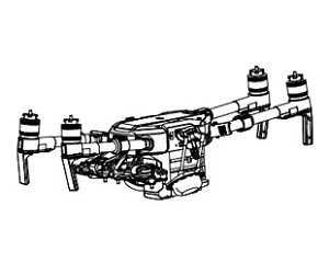 Квадрокоптер Matrice 210 V2 - 1 шт