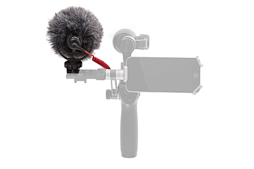 Микрофон Rode VideoMicro и крепление микрофона для DJI OSMO (part45)